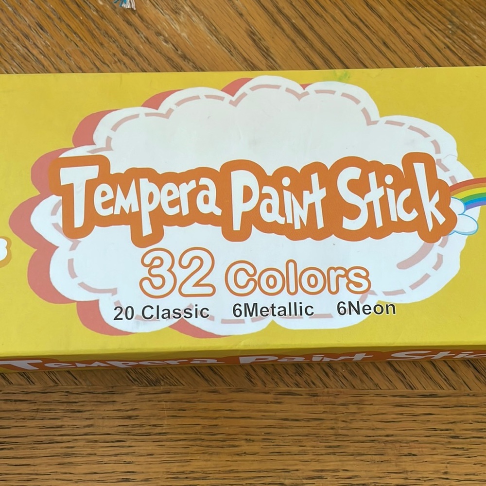 Tempera Paint Sticks 32 Colors NEW
